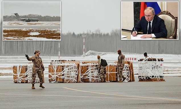 NATO'S fiery show of strength on Russia's doorstep: US leads international war games with 2,800 soldiers from 11 countries, tanks, helicopters and warplanes in Latvia