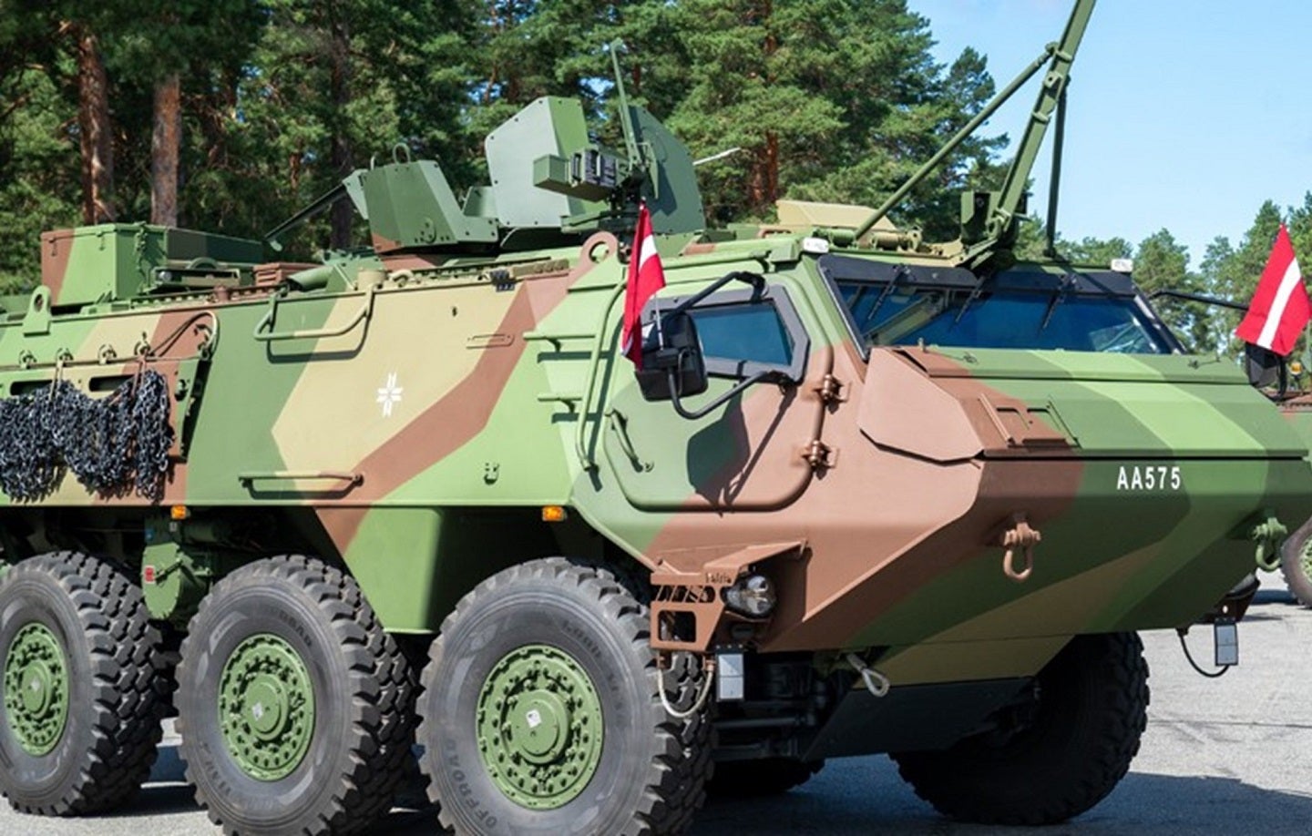 Latvia&rsquo;s industry takes step forward with locally produced Patria 6&times;6